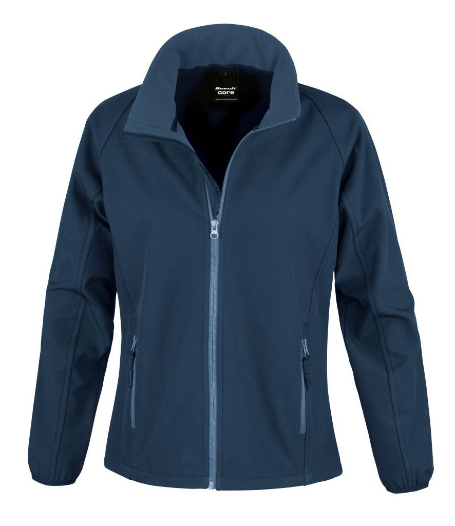 RS231F Result Core Ladies Printable Soft Shell Jacket