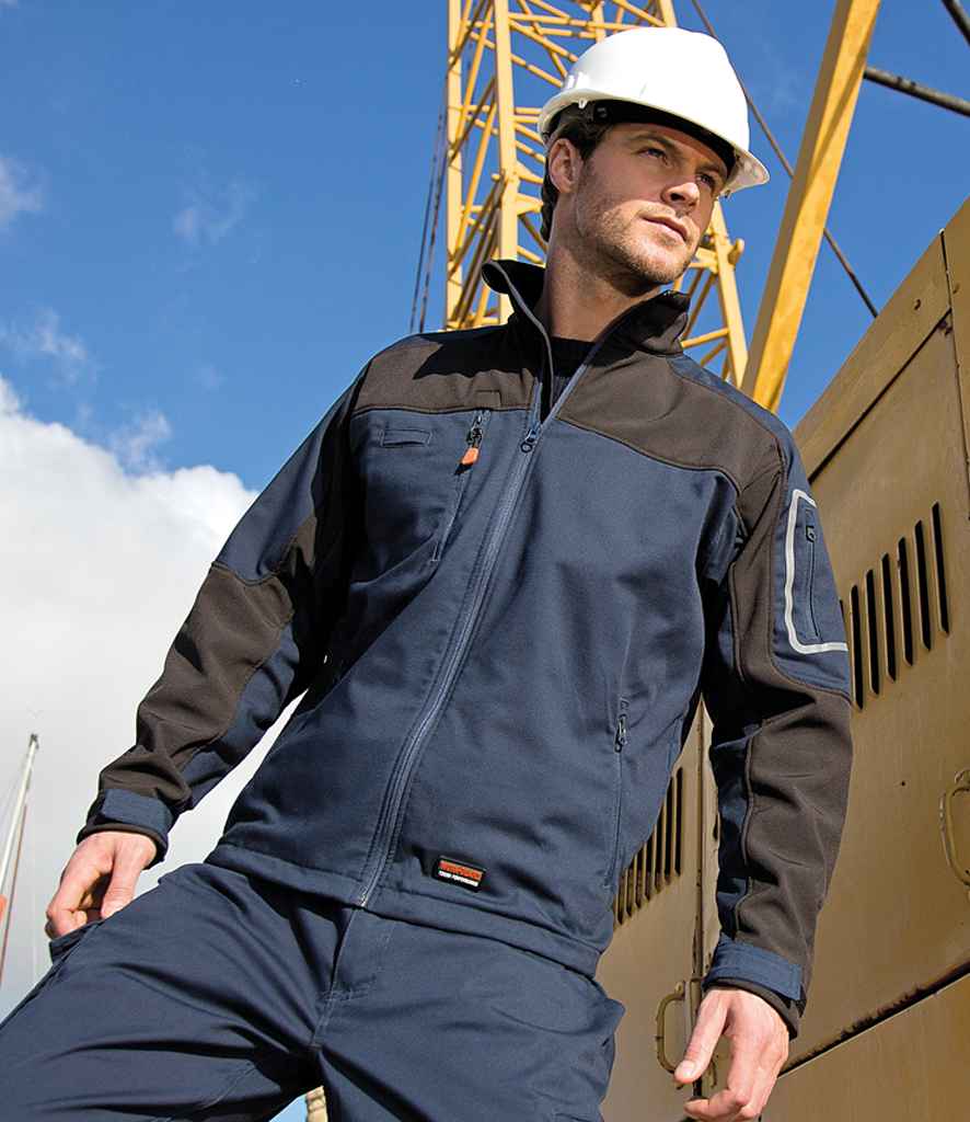 RS302 Result Work-Guard Sabre Soft Shell Jacket