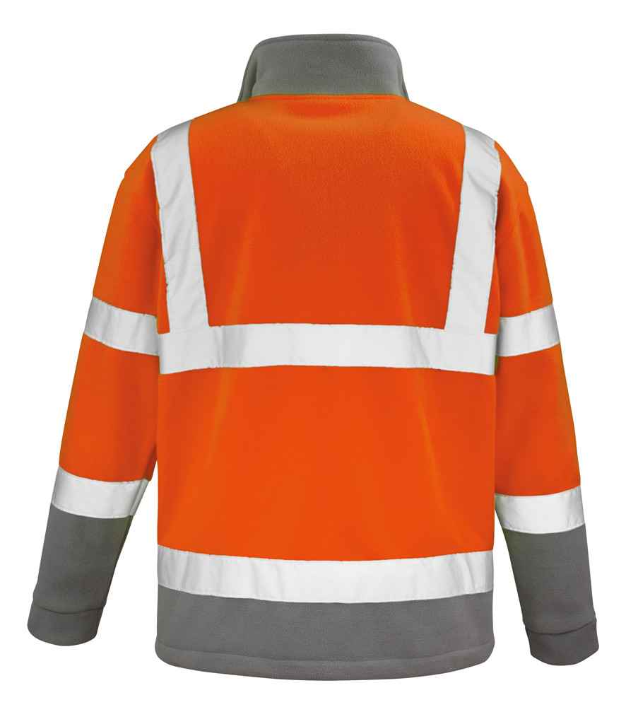 RS329 Result Safe-Guard Hi-Vis Micro Fleece Jacket