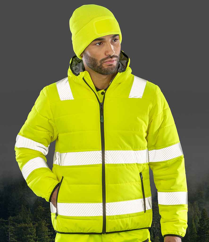 Good Quality Ramp Jacket RS500 Result Genuine Recycled Ripstop Padded Safety Jacket