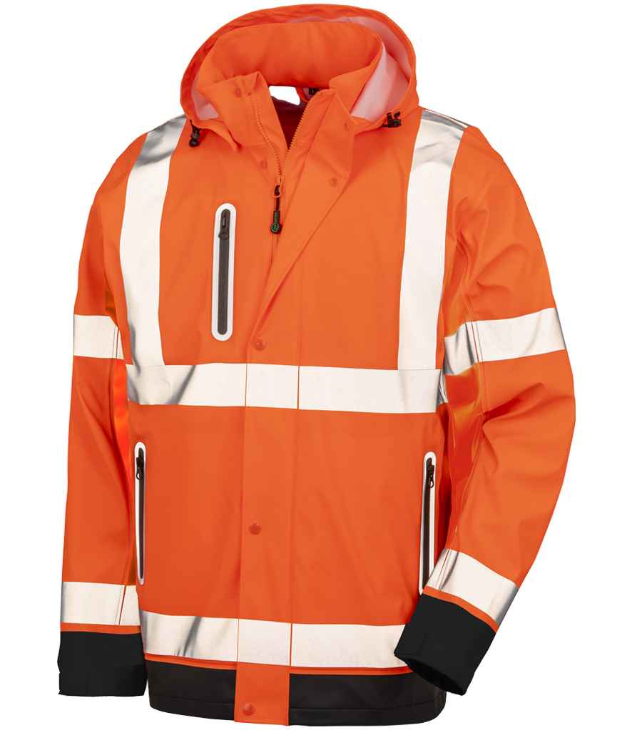 RS507 Result Recycled Heavy Duty Prism PU Safe and Dry Jacket