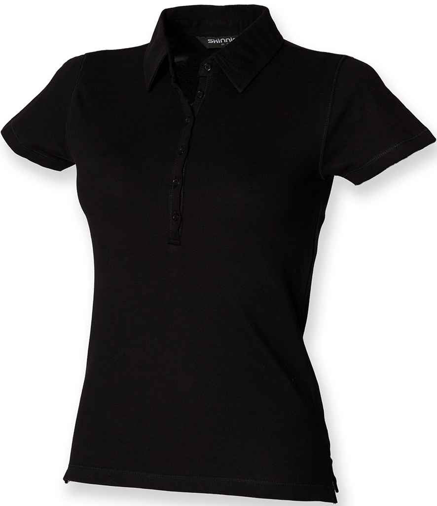 SK42 SF Clothing Ladies Stretch Piqué Polo Shirt