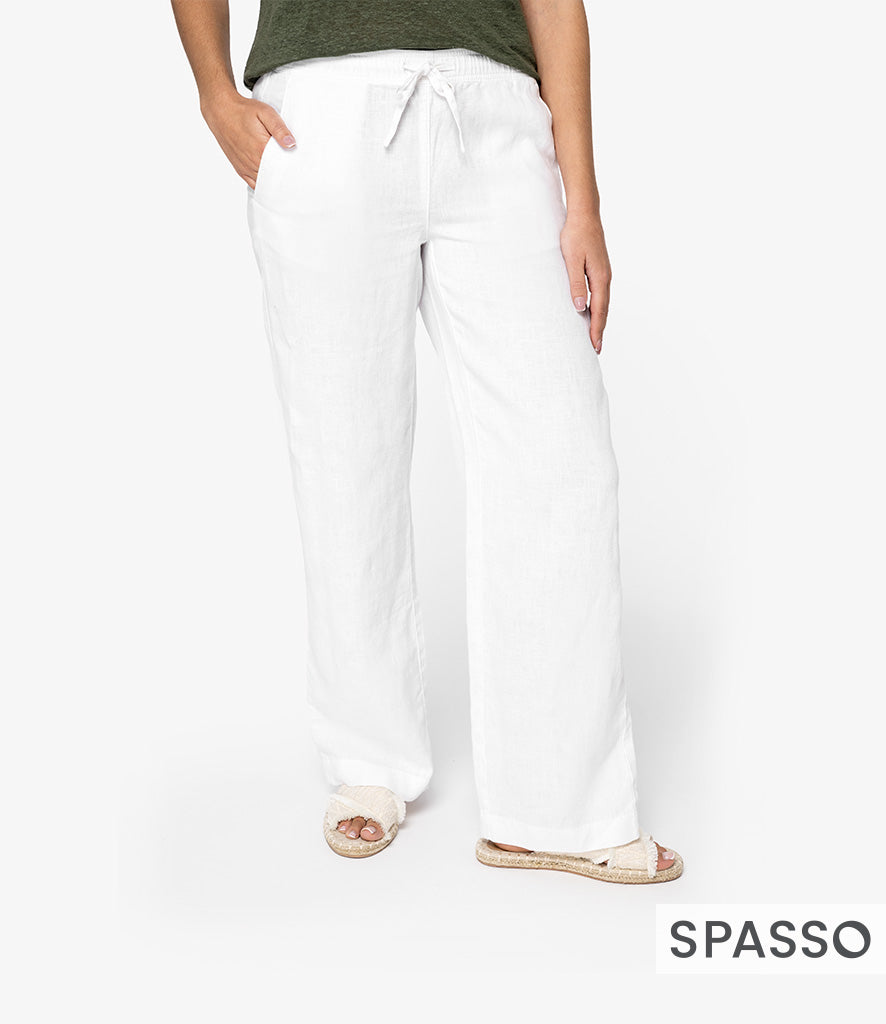 SP733 Spasso Ladies Washed Trousers
