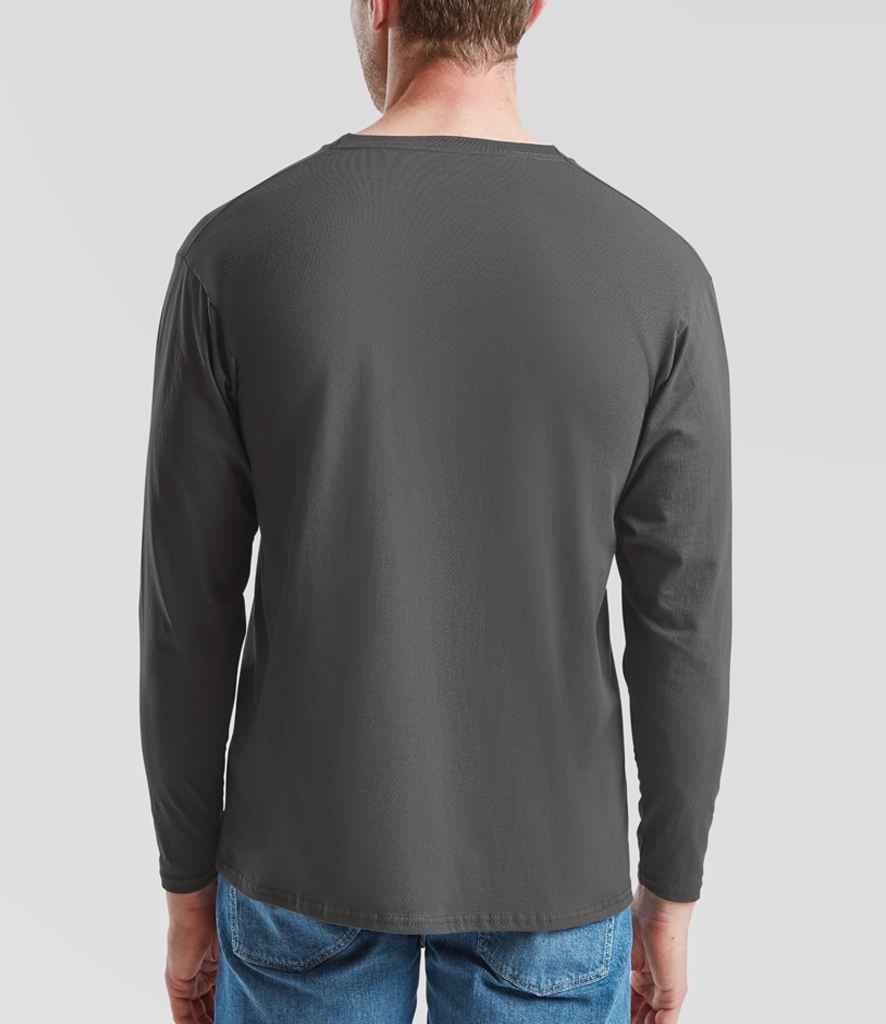 SS21 Fruit of the Loom Long Sleeve Value T-Shirt