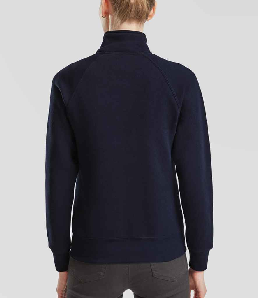 SS79 Fruit of the Loom Premium Lady Fit Sweat Jacket