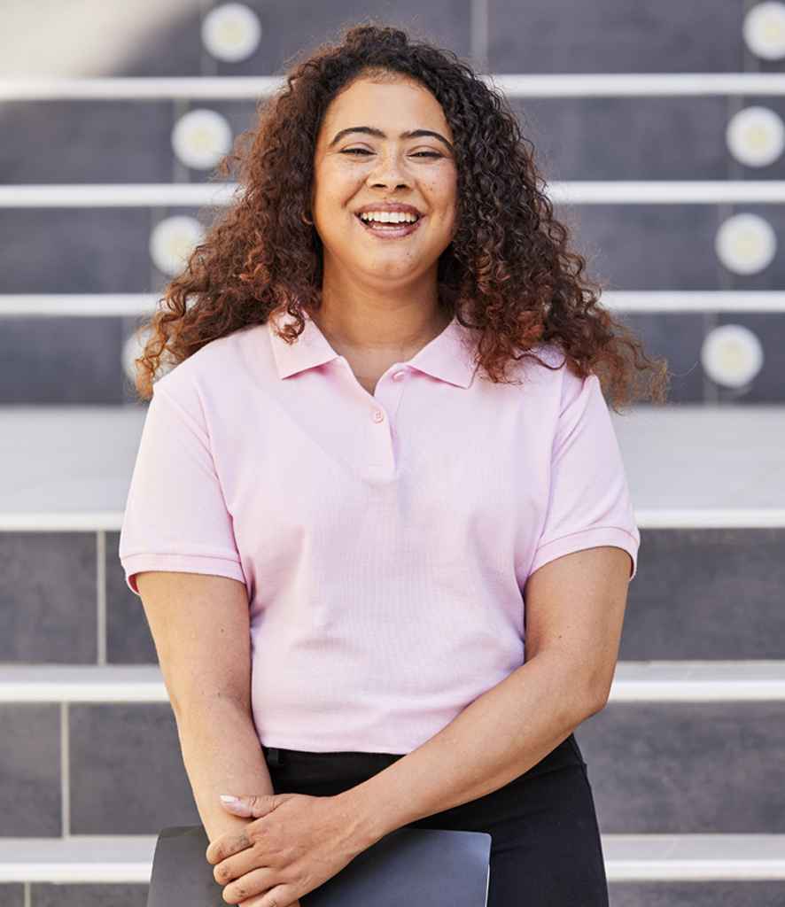 SS89 Fruit of the Loom Lady-Fit Premium Cotton Piqué Polo Shirt