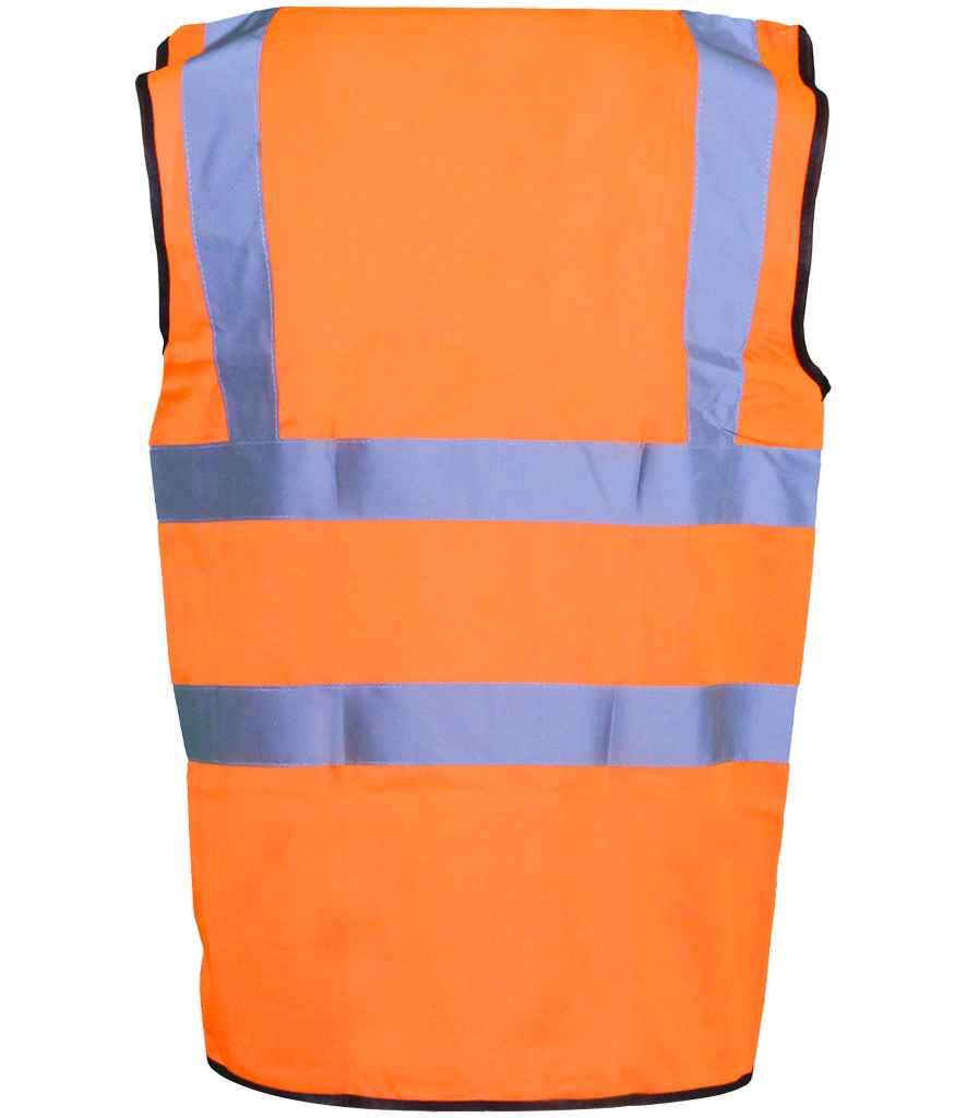 WR001 Warrior Hi-Vis Waistcoat
