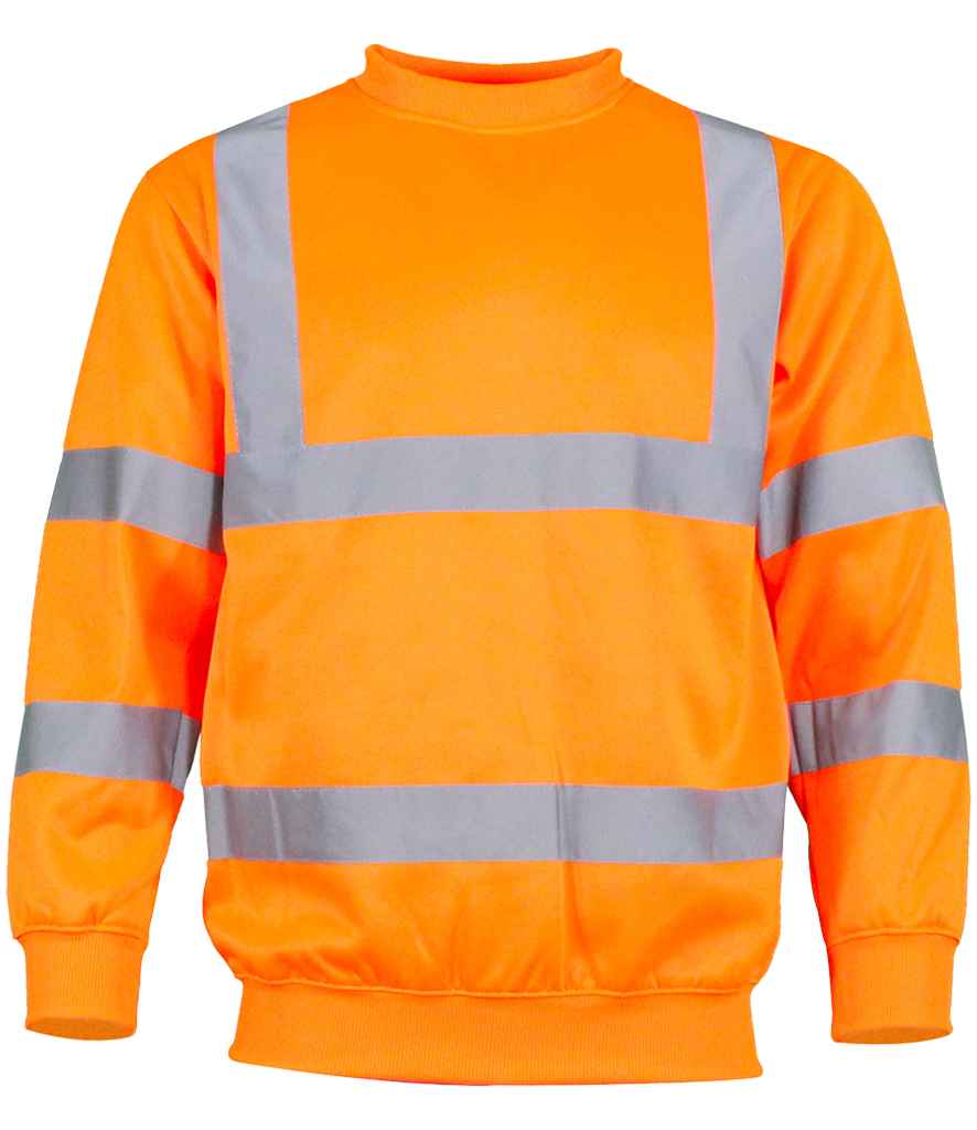 WR011 Warrior Hi-Vis Sweatshirt