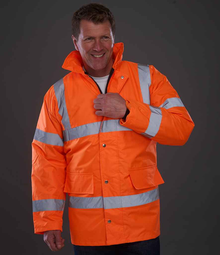 YK202 Yoko Hi-Vis Classic Motorway Jacket