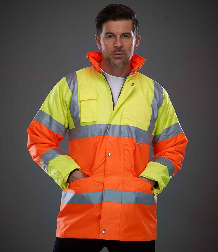 YK205 Yoko Hi-Vis Contrast Jacket