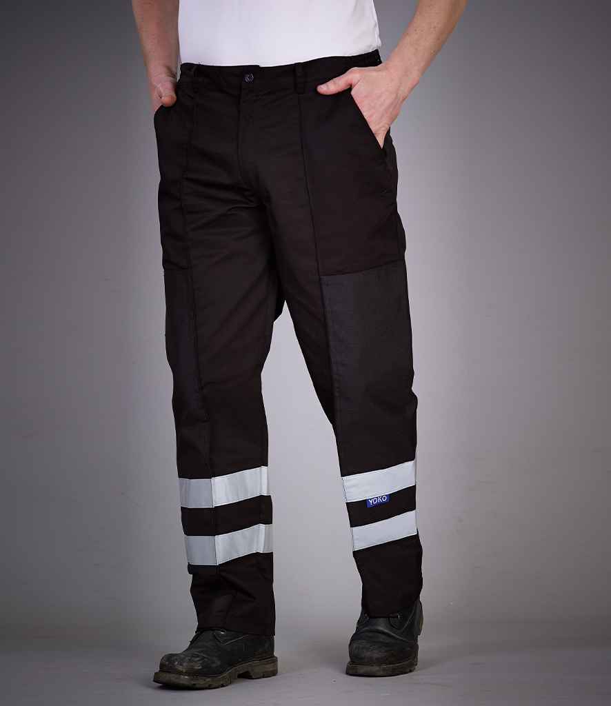 YK302 Yoko Reflective Poly/Cotton Ballistic Trousers